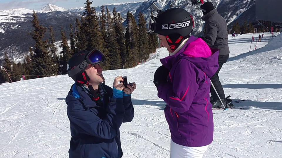 Proposal at Copper Mountain, CO