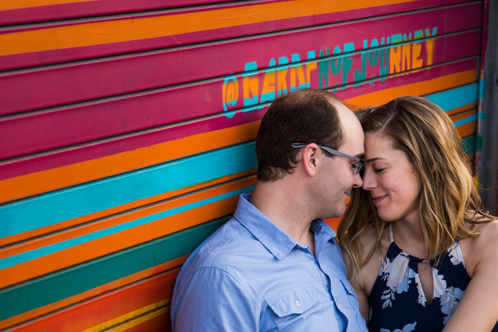 Camp North End Engagement Session from Charlotte Wedding Photographer