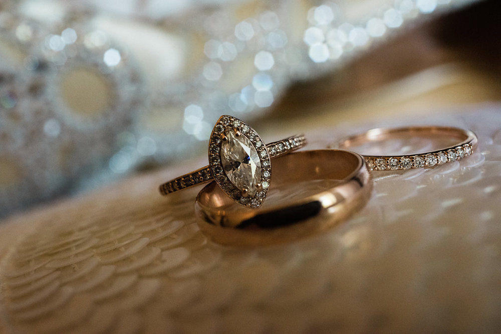 Gorgeous Ring Shot at Bungalow 1325 from Charlotte Wedding Photographe