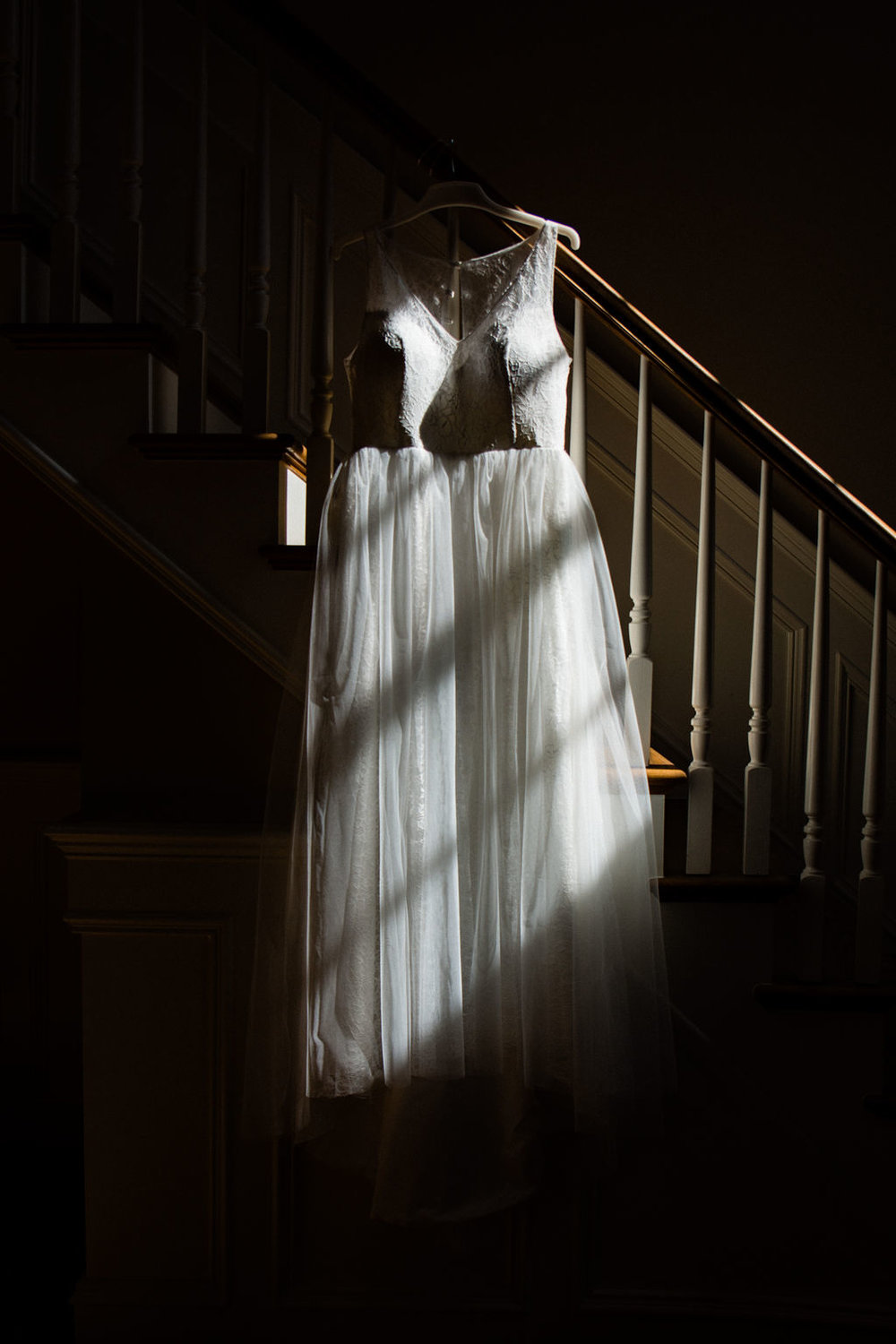 Wedding Dress from The Oaks at Salem Wedding in Apex, NC by Charlotte Wedding Photographers