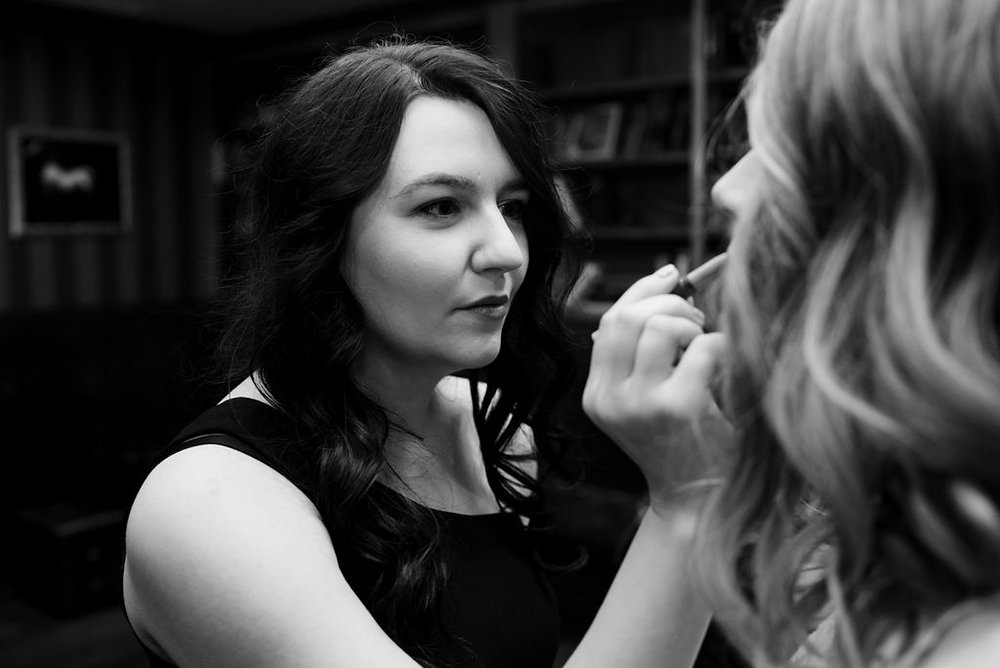 Bride Getting Ready at 8.2.0 Wedding by Charlotte Wedding Photographers