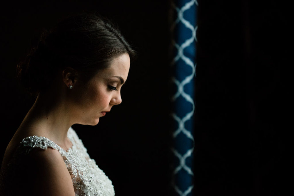 Bridal Portrait by Charlotte Wedding Photographers