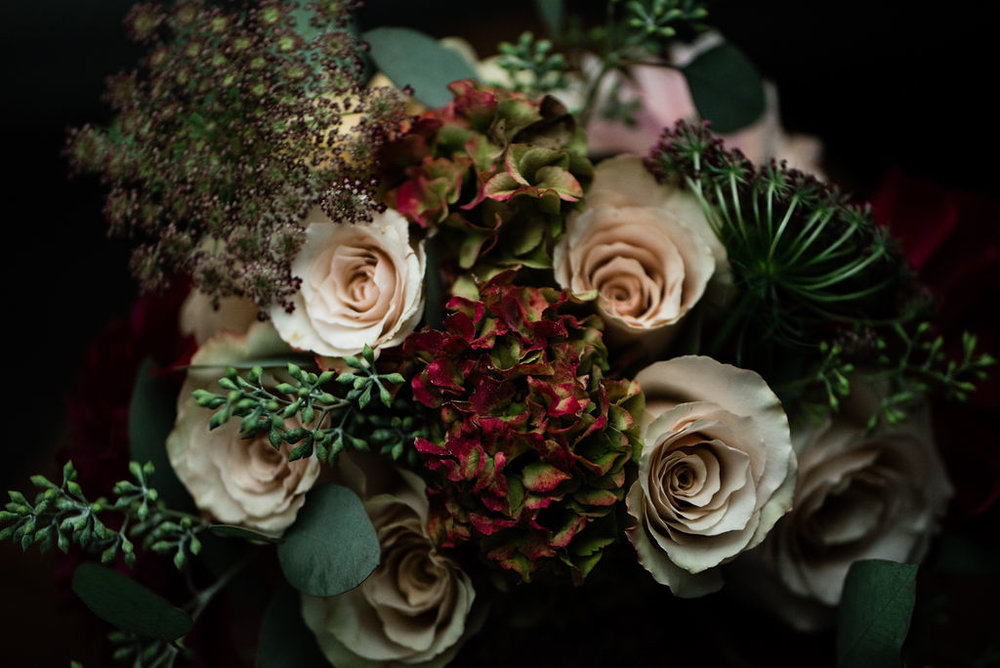 Floral Bouquet Details by Charlotte Wedding Photographers