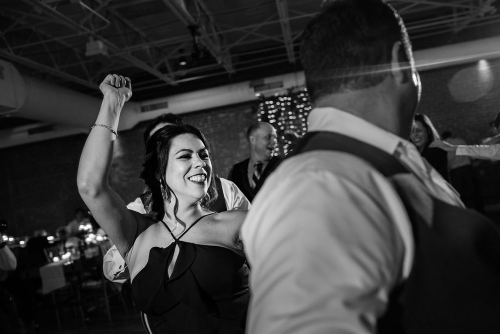 Reception Dance Floor at 8.2.0 Wedding by Charlotte Wedding Photographers