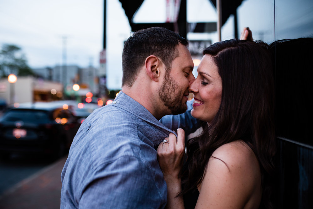 Engagement Shoot in Plaza Midwood from Charlotte NC Wedding Photographers