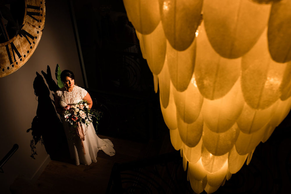 Bridal Portrait at the Ivey’s Hotel by Charlotte Wedding Photographers
