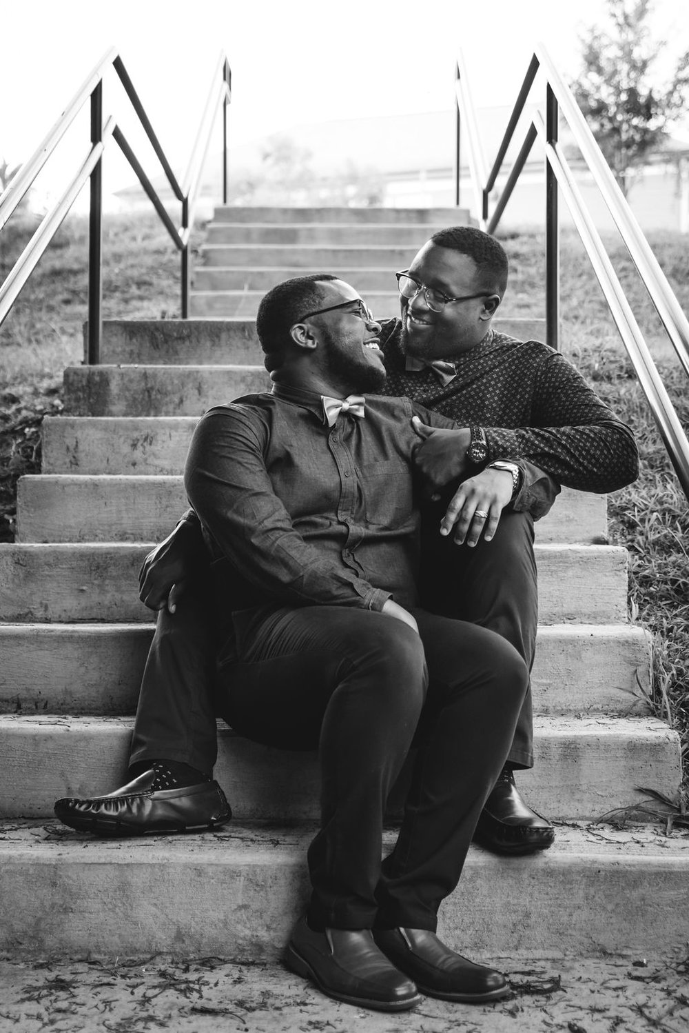 Same Sex Gay Couple Engagement Session by Charlotte Wedding Photographers