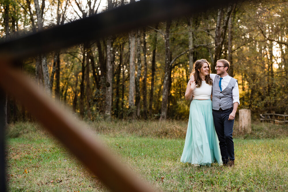 Green Omnivore Farm Engagement Session by Charlotte Wedding Photographers