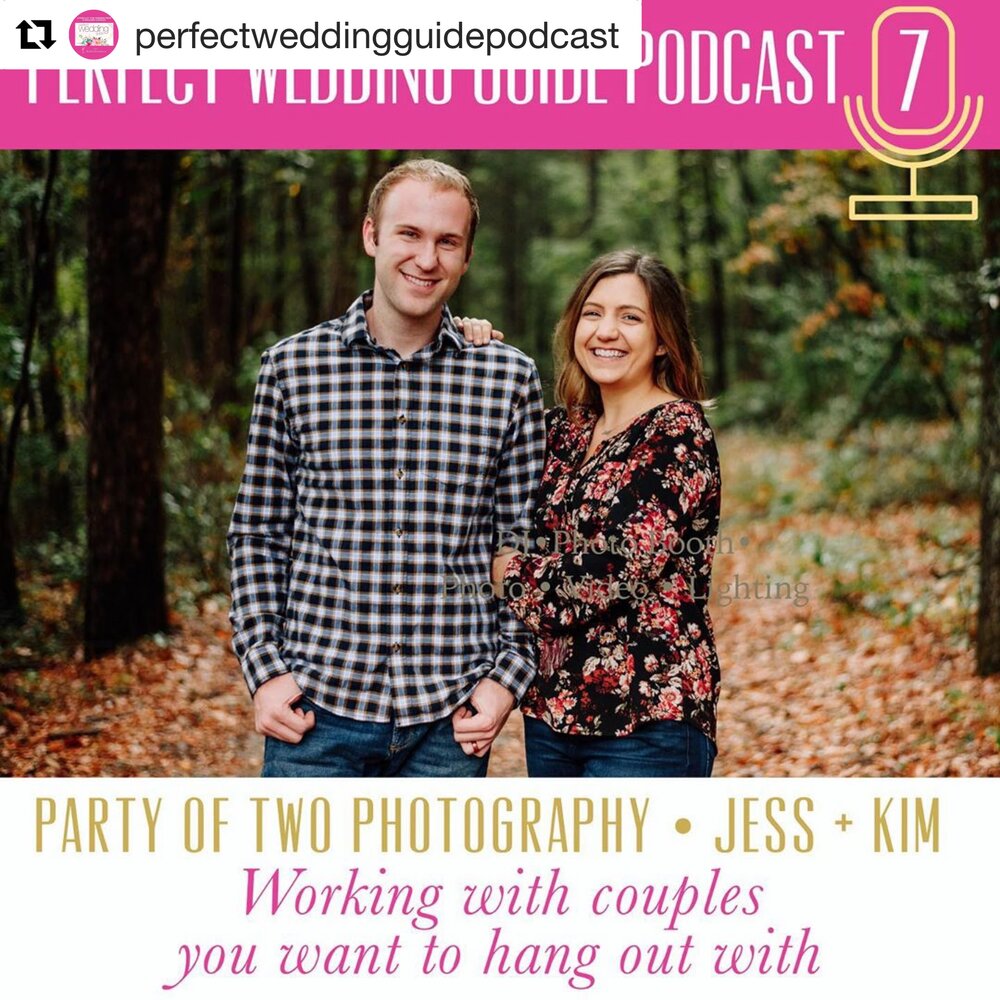 Party of Two Photography Charlotte Wedding Photographers on Perfect Wedding Guide Podcast