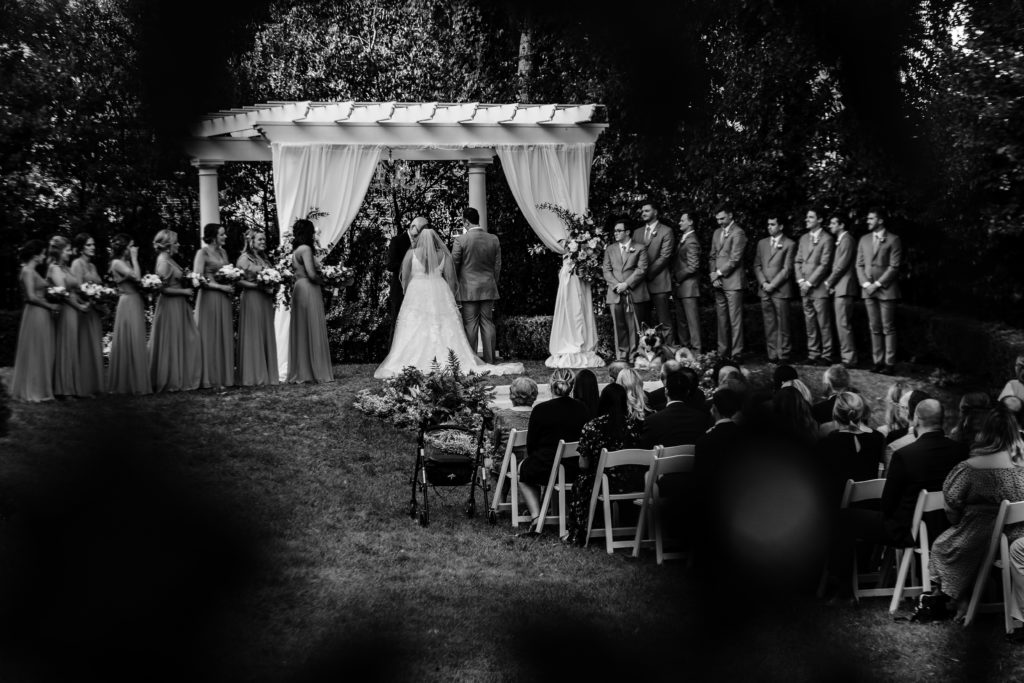 Wedding ceremony at Separk Mansion