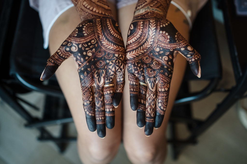 Traditional Henna for an Indian Wedding