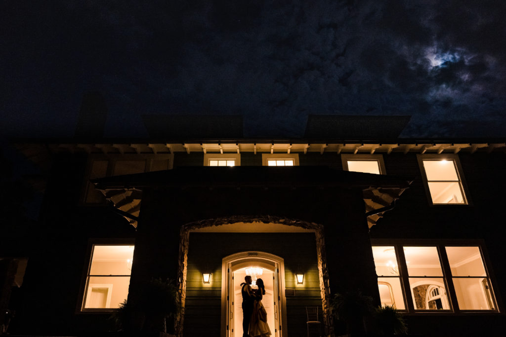 Vanlandingham wedding night silhouette