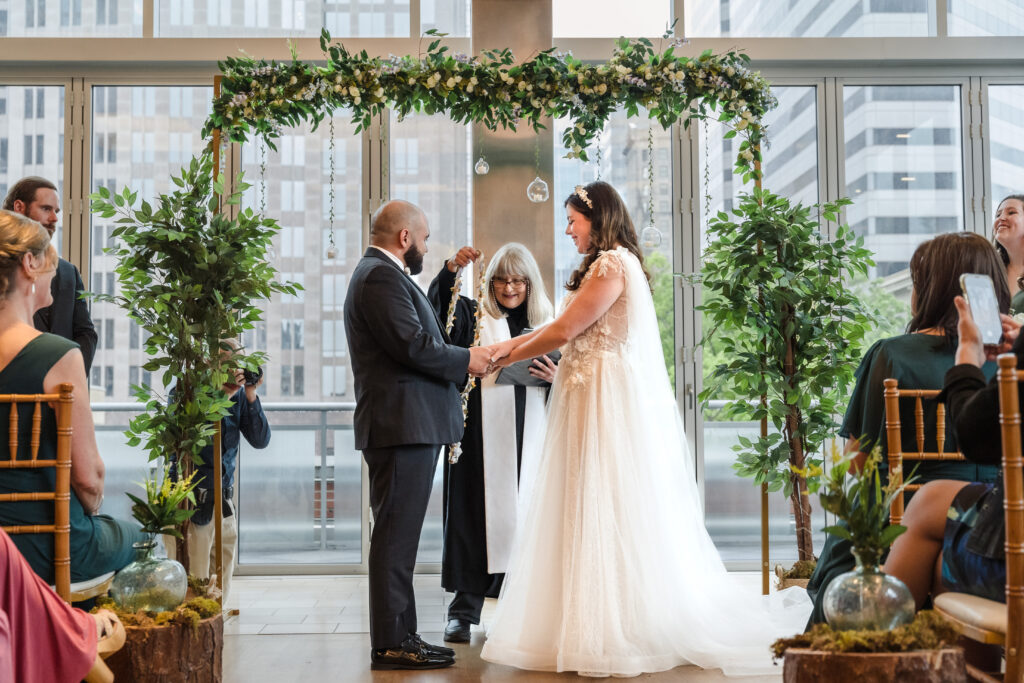 Wedding Ceremony at 220 North Tryon