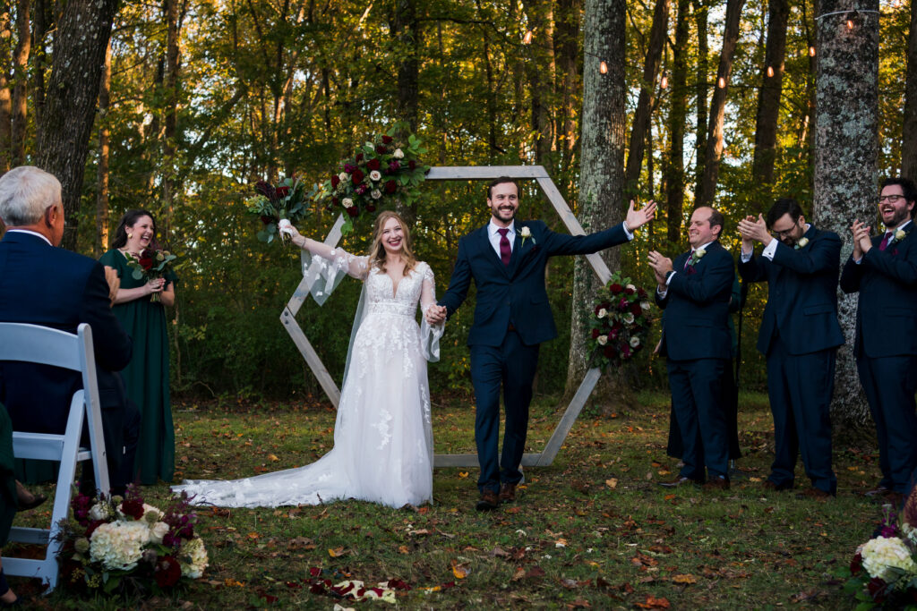 The Rafters at Historic St. Mark's Wedding ceremony celebration