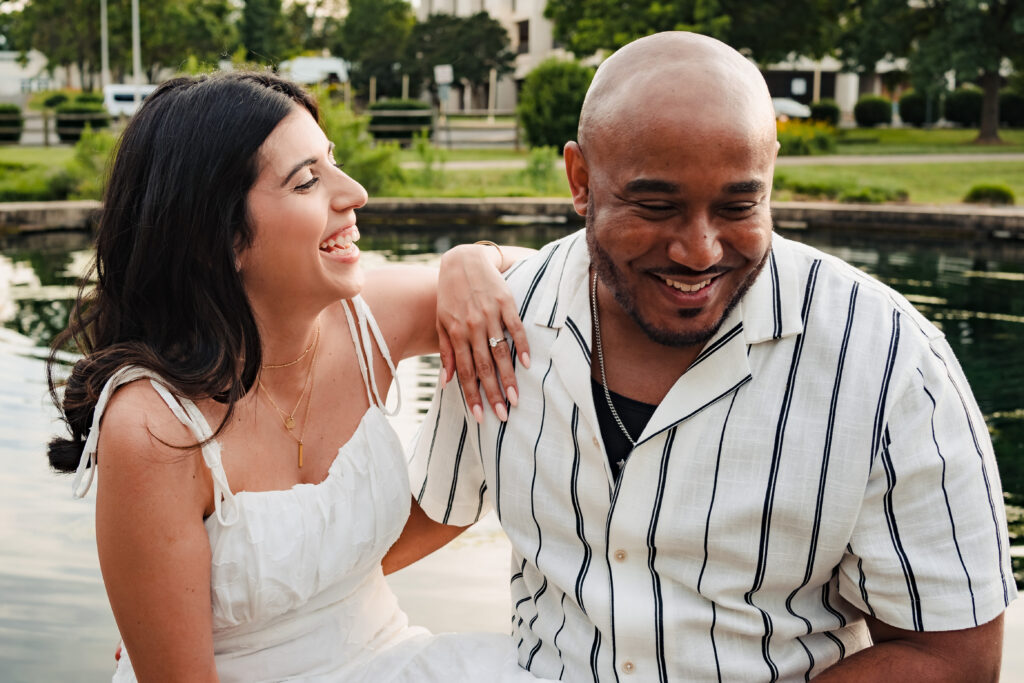 Engagement session Marshall Park 