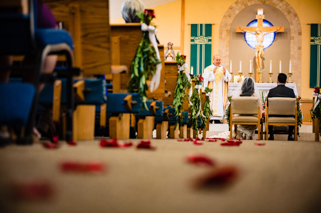 Church Ceremony for Mexican Wedding is a common tradition to hold