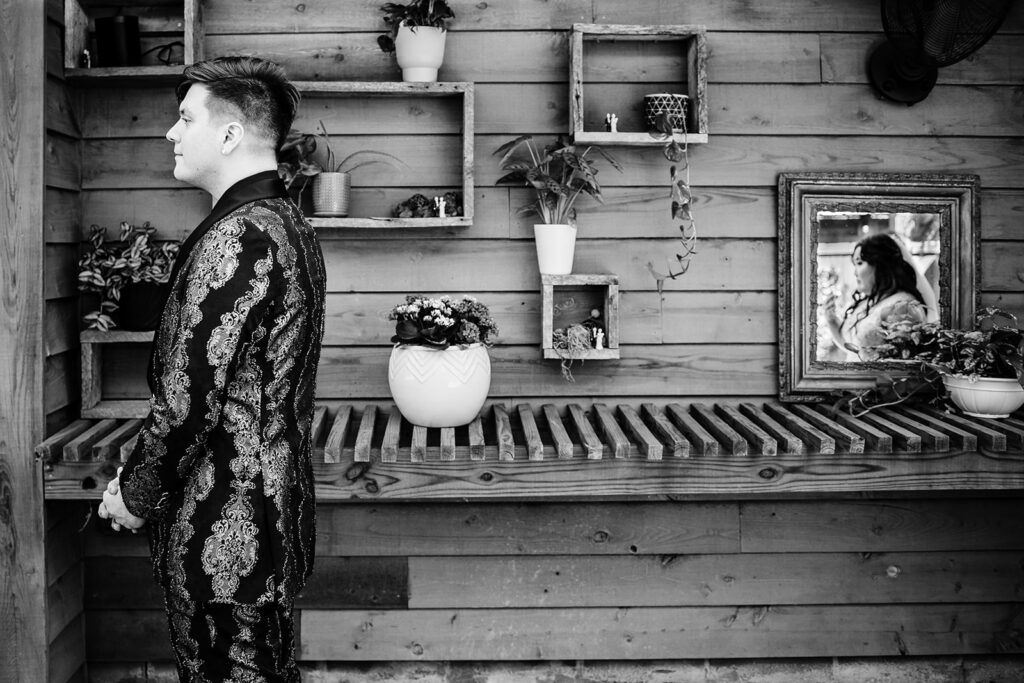 Emotional first look at Final Fantasy Inspired Wedding 