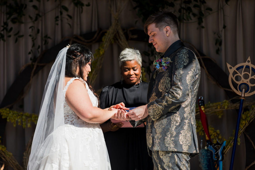 Final Fantasy X inspired wedding at Haiku AVL