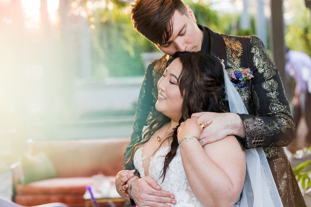 Final Fantasy inspired wedding portrait
