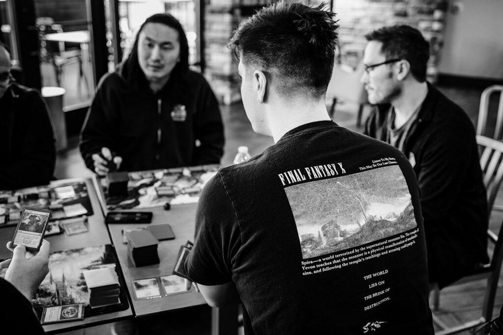 Groom wears Final Fantasy shirt on wedding day