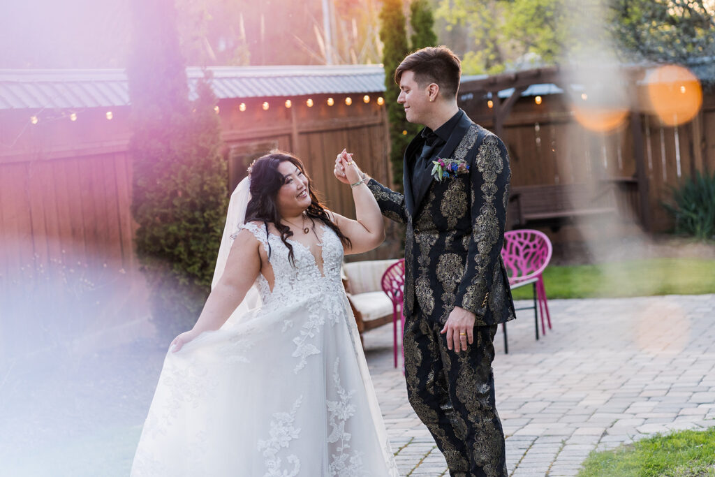 Final Fantasy inspired wedding at Haiku Asheville
