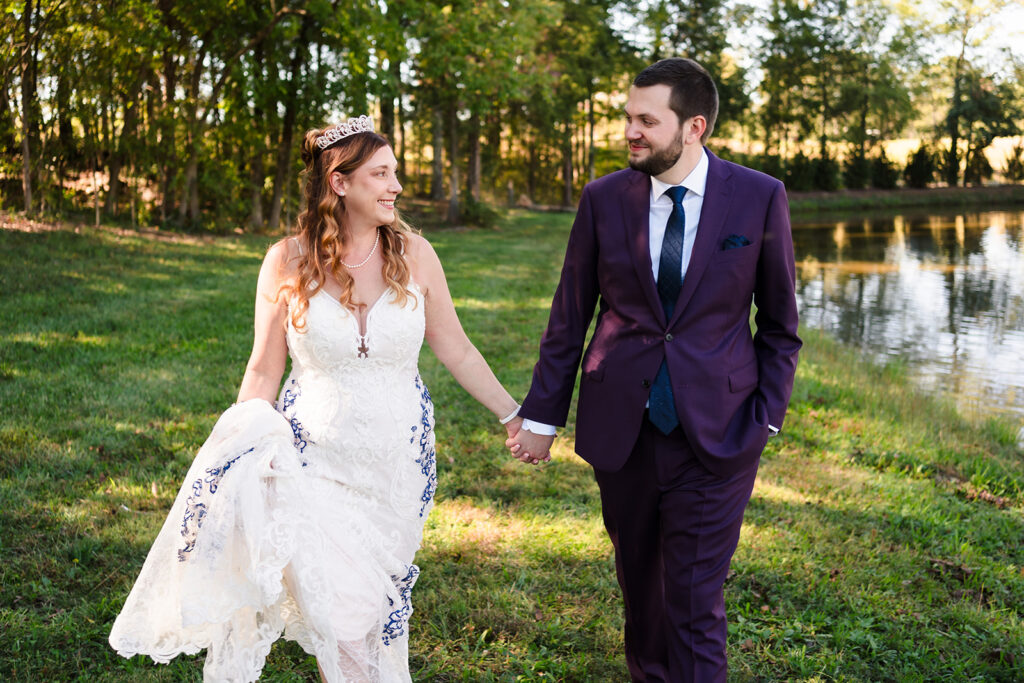 Pleasant Grove Farm wedding portraits